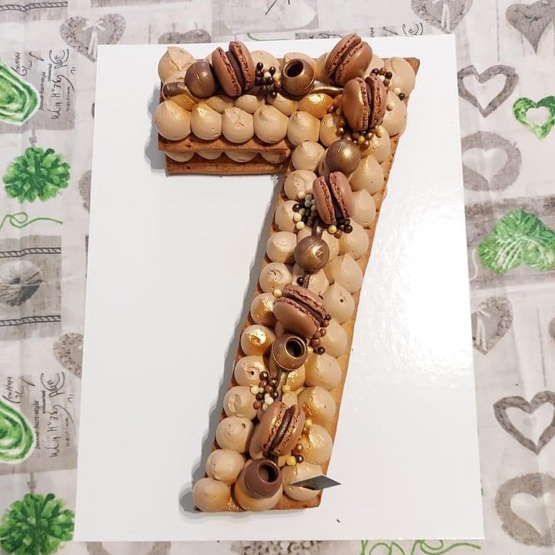 Number Cake Chocolat