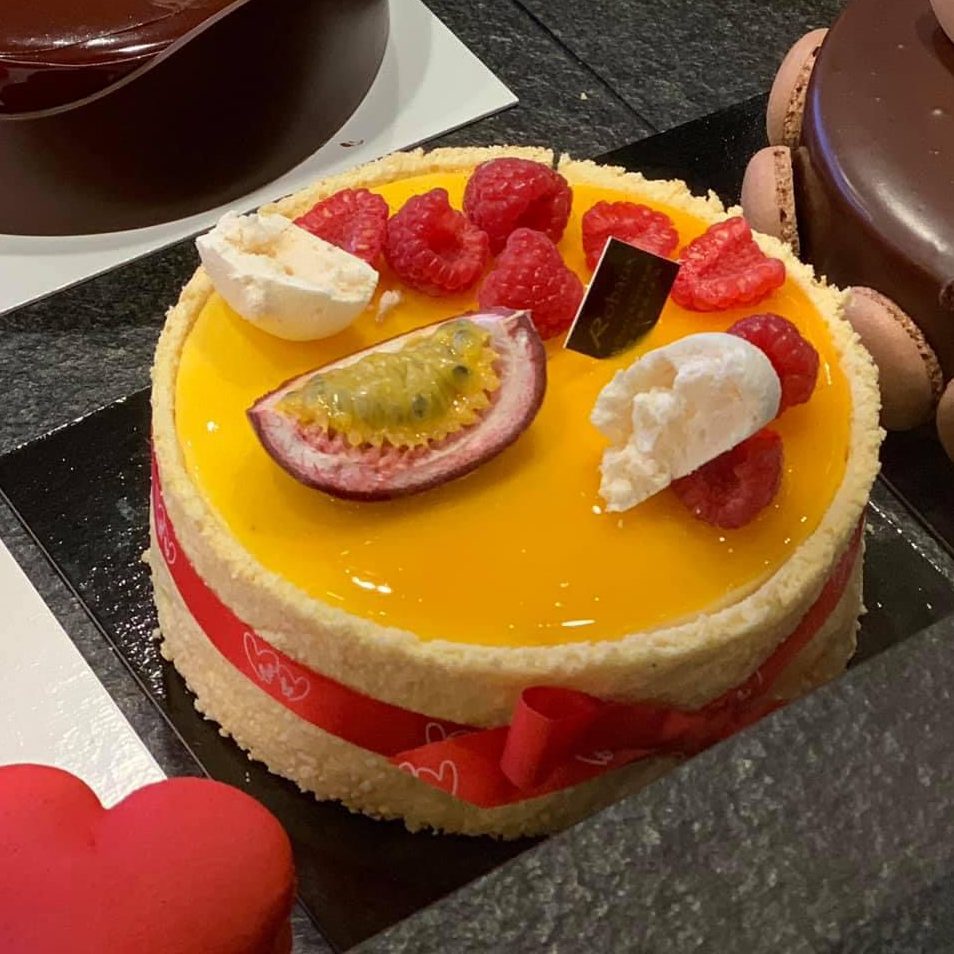 Bavarois Framboise/passion